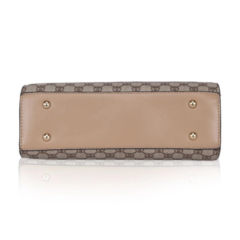 Suvarnika Women's Faux Leather Printed Handbag (Hilver)