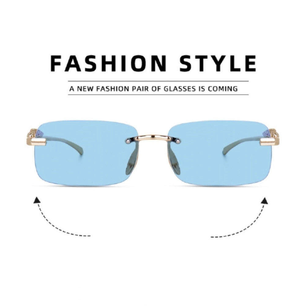 Suvarnika Classic Unisex UV400 Protection Sunglasses (Gold)