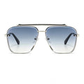 Suvarnika Classic Unisex UV400 Protection Sunglasses (Blue)