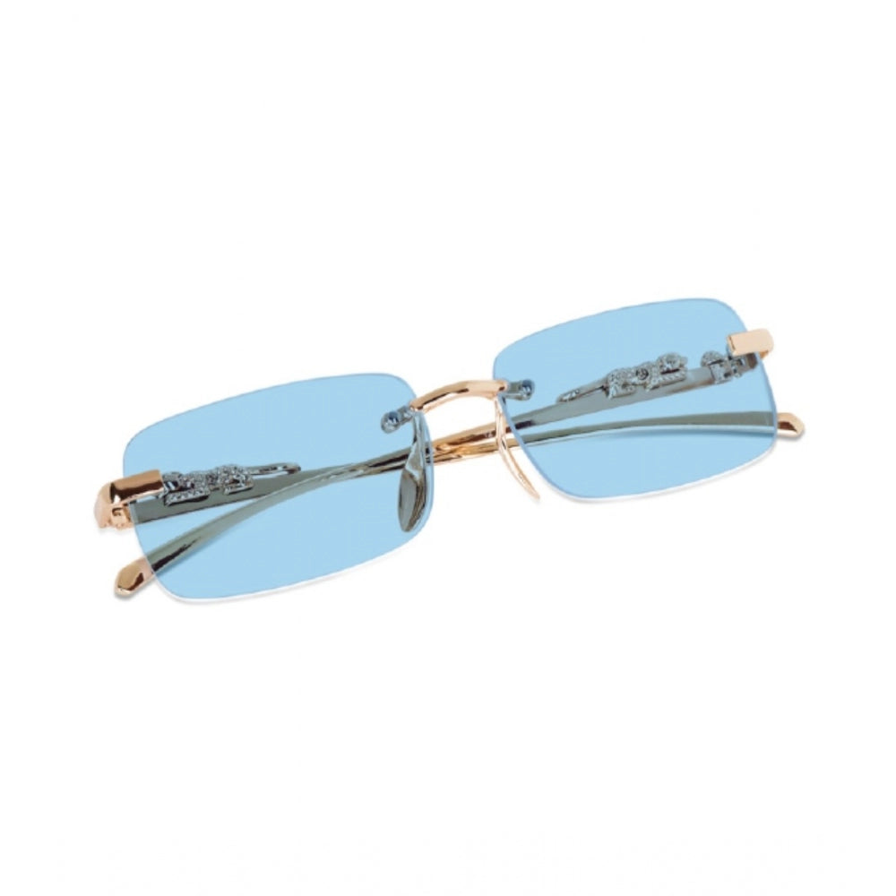 Suvarnika Classic Unisex UV400 Protection Sunglasses (Gold)