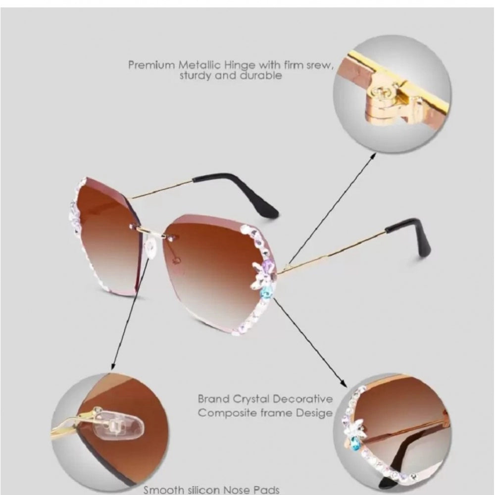 Suvarnika Classic Unisex UV400 Protection Sunglasses (MultiColor)