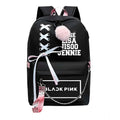 Suvarnika Unisex PU Leather Solid Medium Zipper Backpack (Black)